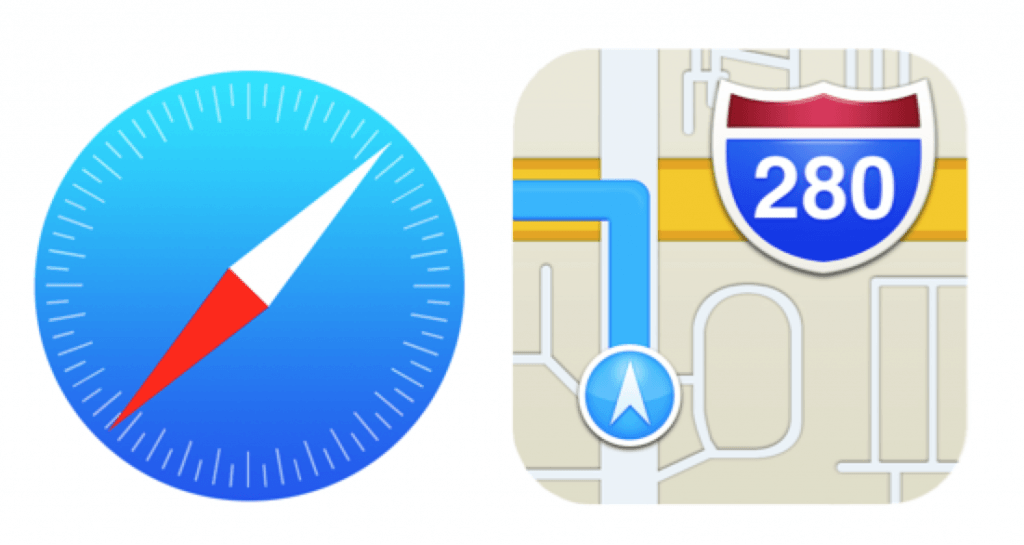 iPhone Safari Logo - Apple maps Logos