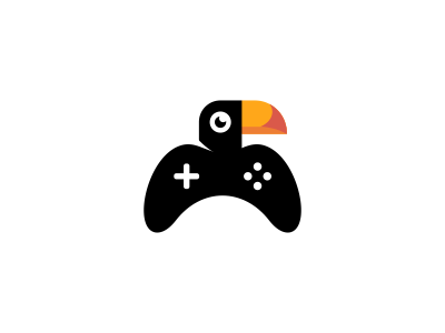 Unused Gaming Logo - Toucan Gamepad Logo Design by Dalius Stuoka. logo designer