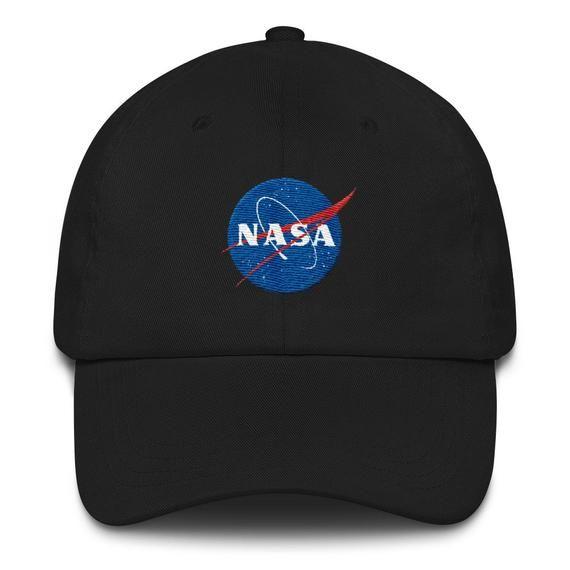 NASA Baseball Logo - NASA hat Embroidered NASA Logo baseball cap Nasa dad hat