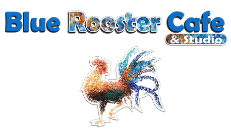 Blue Rooster Logo - Cafe Blue Rooster