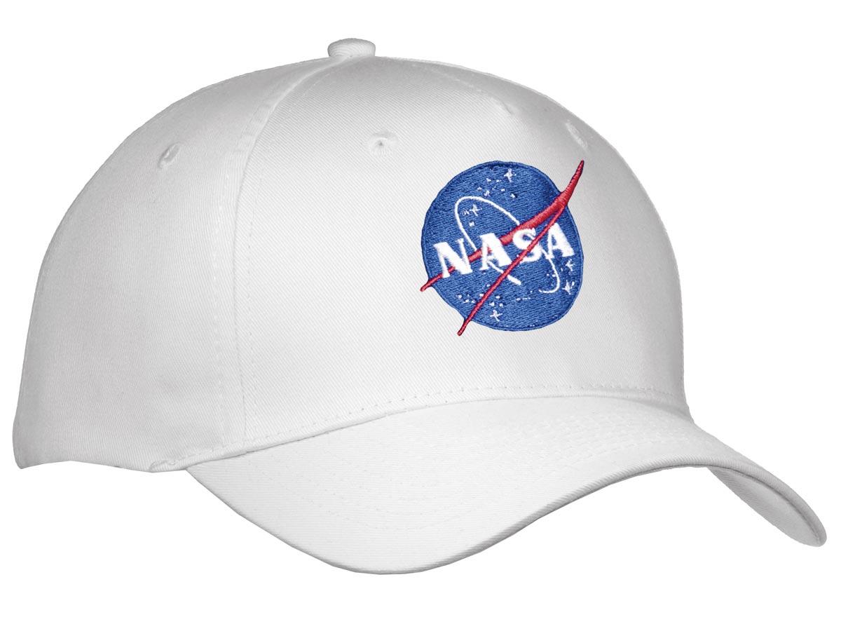 NASA Baseball Logo - NASA Meatball Logo Hat White Men Women Girls Boys Adult Officially ...