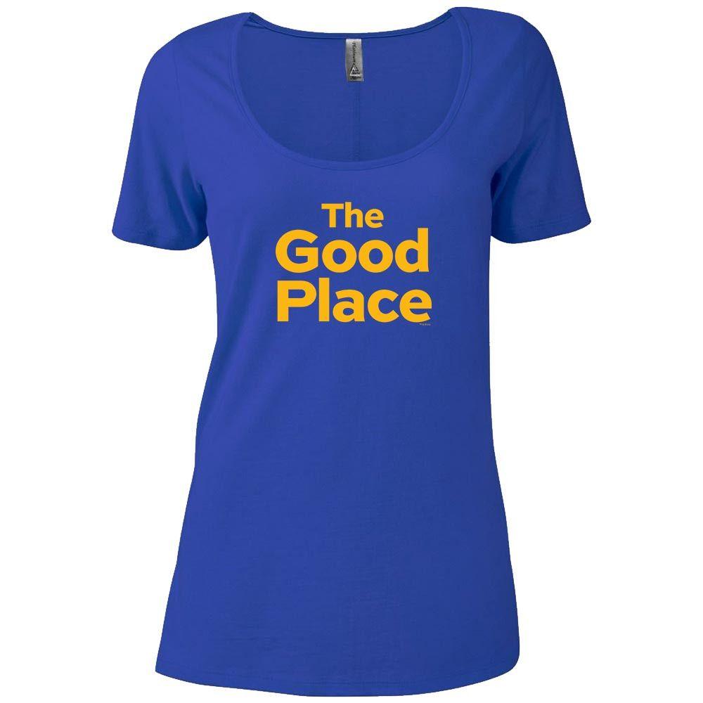 Place Clothing Logo - The Good Place Logo Women's Relaxed Scoop Neck T-Shirt