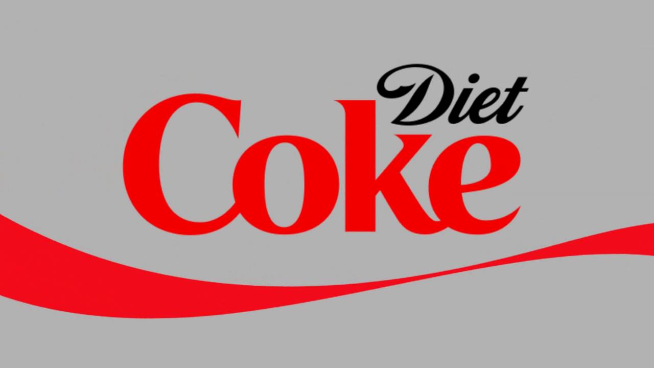Diet Coke Logo - Diet Coke logo - YouTube