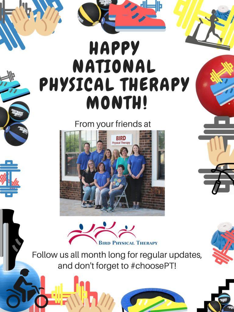 National Physical Therapy Month Logo - National Physical Therapy Month - Bird Physical Therapy