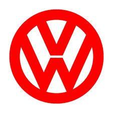 Red Volkswagen Logo - vw logo red in Vehicle Parts & Accessories | eBay
