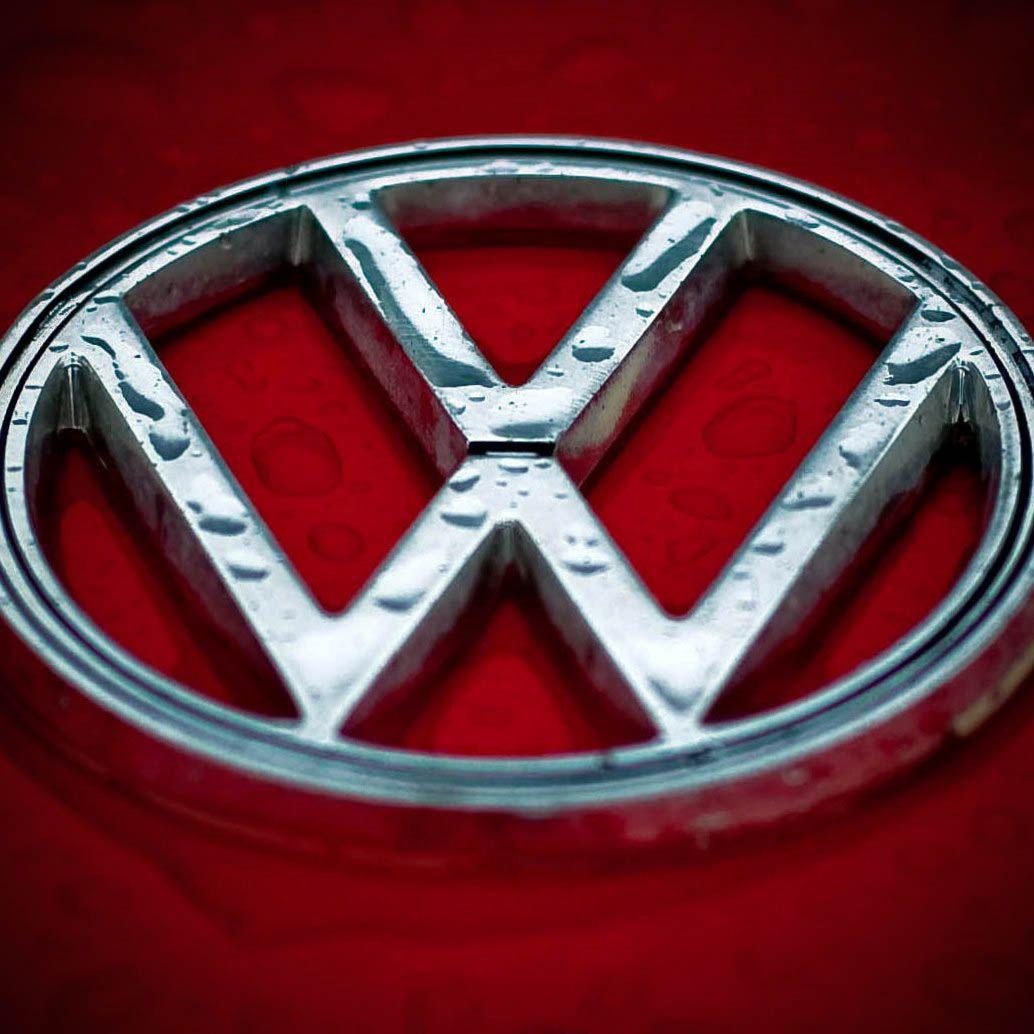 Red Volkswagen Logo - History of All Logos: All Volkswagen Logos
