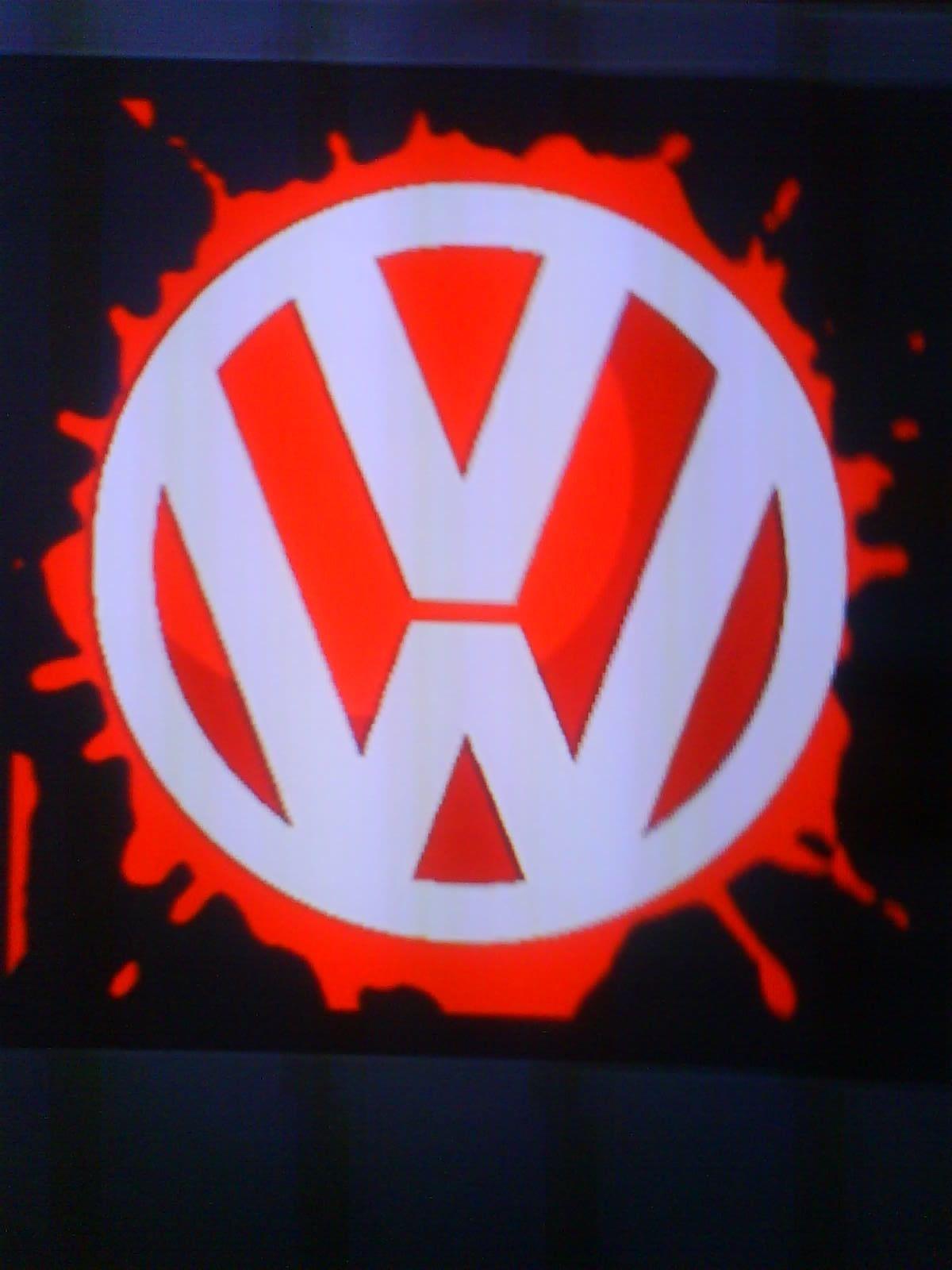 Red Volkswagen Logo - Emblems Black Ops: Volkswagen logo
