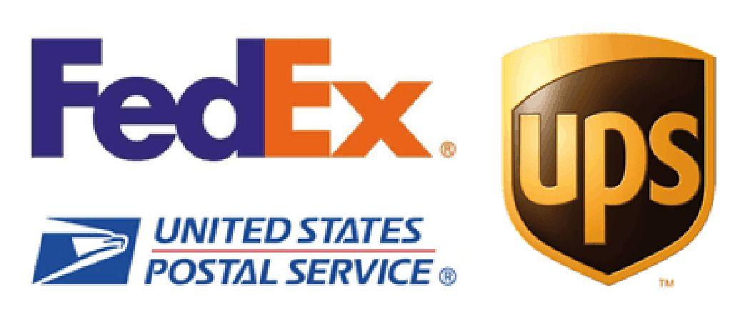 Ups Fedex Logo - FedEx UPS and USPS logos