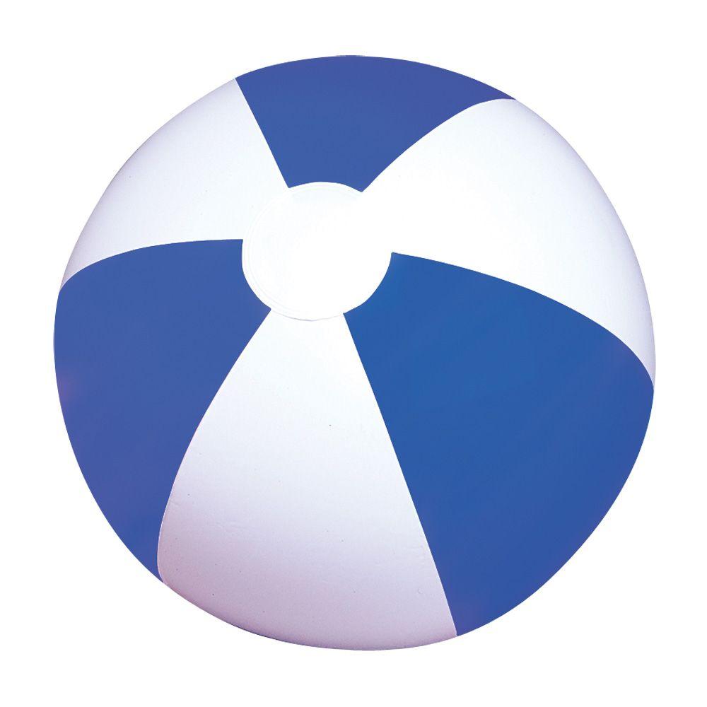 Blue and White P Logo - Buy Blow Up Beach Ball | Blue and White | £1.75