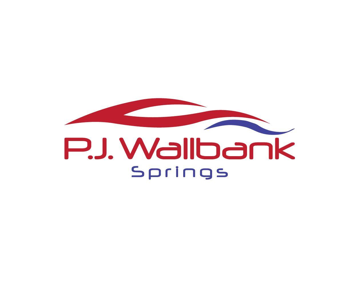 Birds Automotive Company Logo - Bold, Serious, Automotive Logo Design for P.J. Wallbank Springs ...