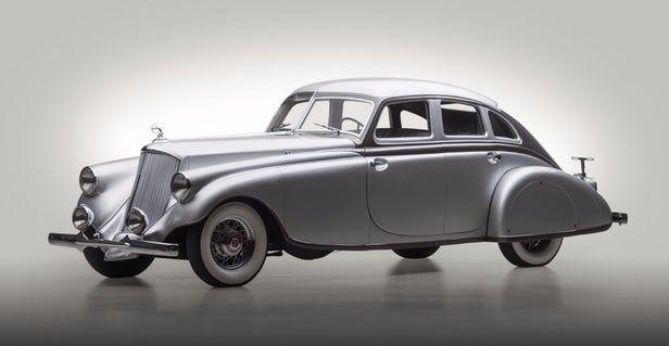 Two Silver Arrows Vehicle Logo - One-of-five Pierce Silver Arrow goes to auction this week