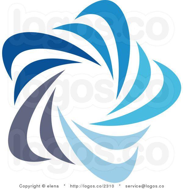 Pentagon Star Logo - Pentagon Clipart Royalty Free Blue Star Or Flower Logo By Clipart ...