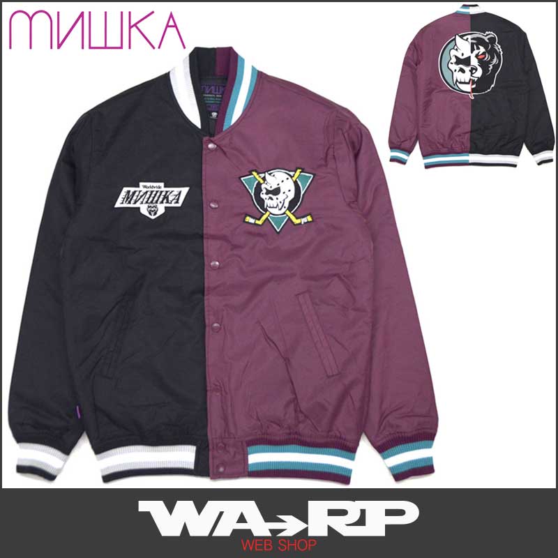 Mishka Clothing Brand Logo - WARP WEB SHOP RAKUTENICHIBATEN: Mishka MISHKA SPLIT ICONS VARSITY ...