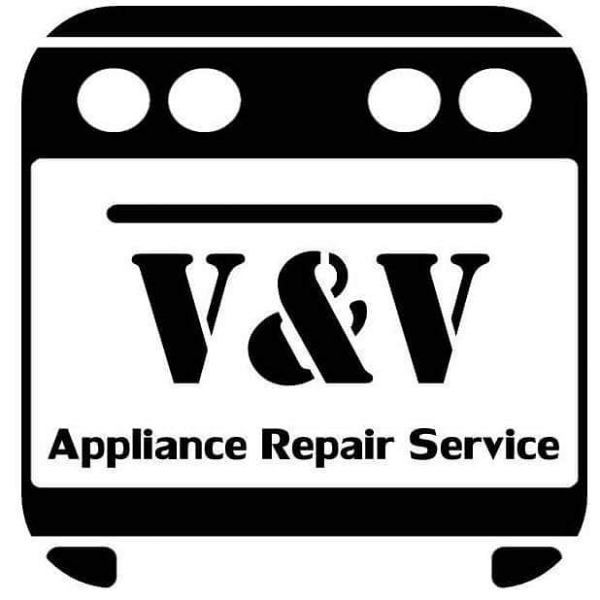 Appliance Repair Service Logo - Professional Appliance Repair in Montgomery County. V&V Appliance