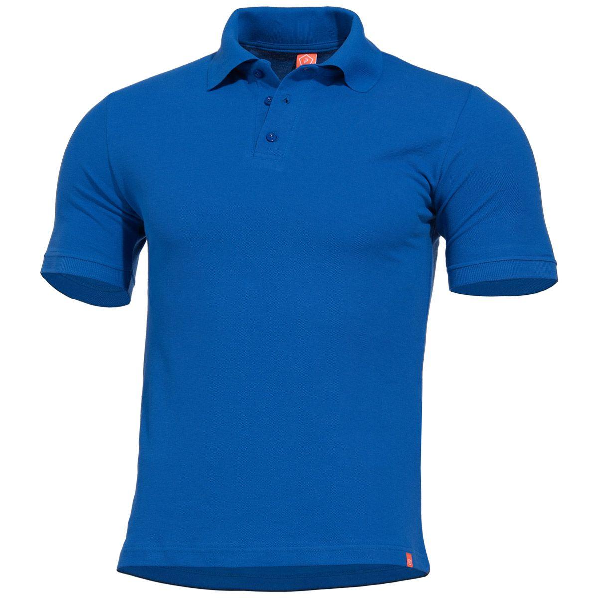 Blue Pentagon Logo - Pentagon Sierra Polo T-Shirt Liberty Blue