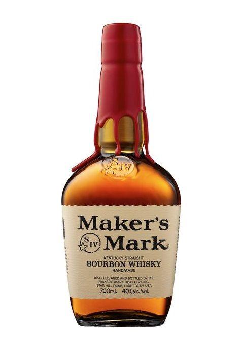 Whiskey W Red Logo - Makers Mark Red Cap Whiskey — Happy Hour Wine & Spirits