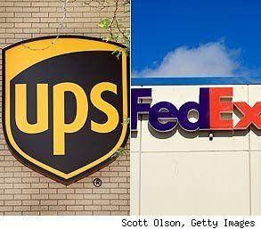 Ups Fedex Logo - UPS vs. FedEx: Which Employer Pays Best? - AOL Finance