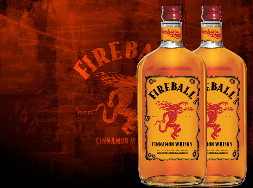 Whiskey W Red Logo - Fireball Cinnamon Whisky Review - The Drunk Pirate
