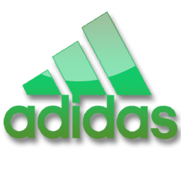 Green Adidas Logo - Adidas green logo Png Icons free download, IconSeeker.com