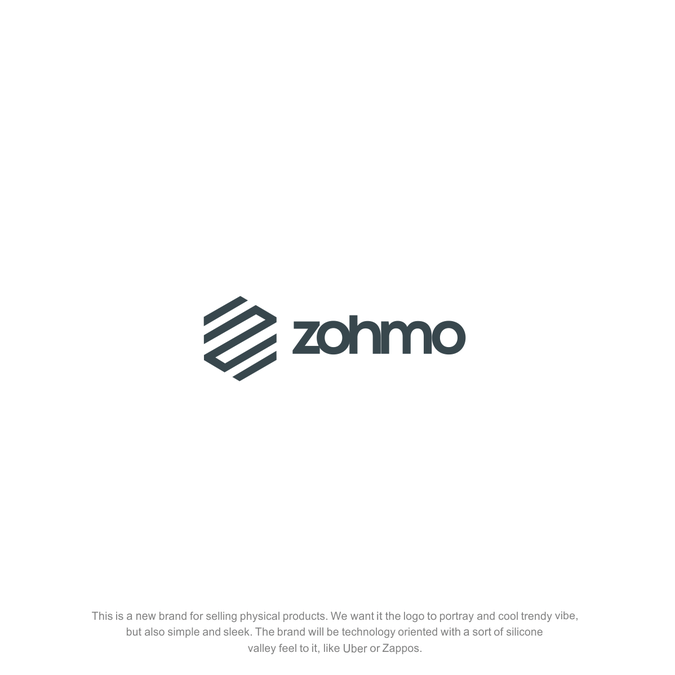 Cool Trendy Logo - Cool Sleek Logo for New Startup Retail Brand - Zohmo | Logo design ...