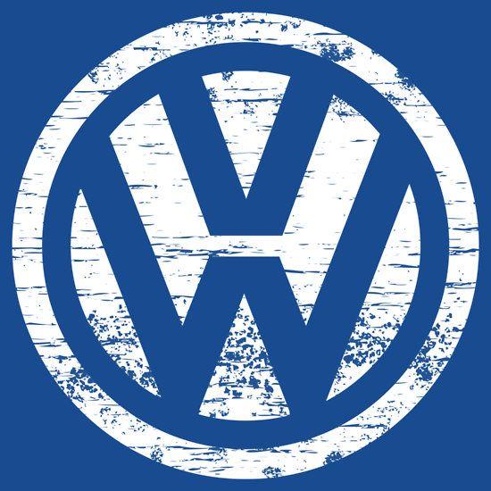 VW Volkswagen Logo - Hipster Pig.com - Your Funny T-shirt Discovery platform