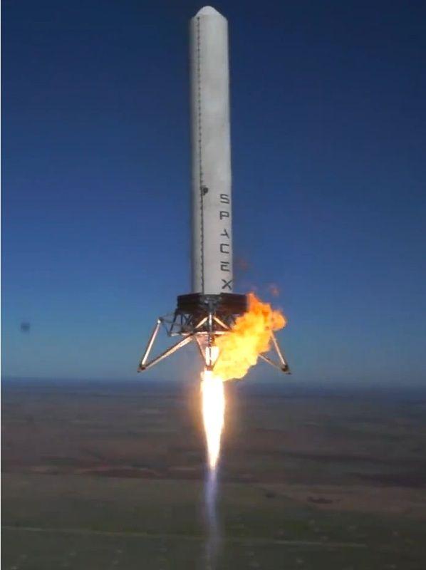 SpaceX Grasshopper Logo - SpaceX Grasshopper Development Updates - Spaceflight101