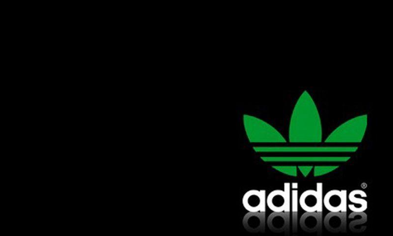 Green Adidas Logo - adidas-original-logo-green-mobile-800x480