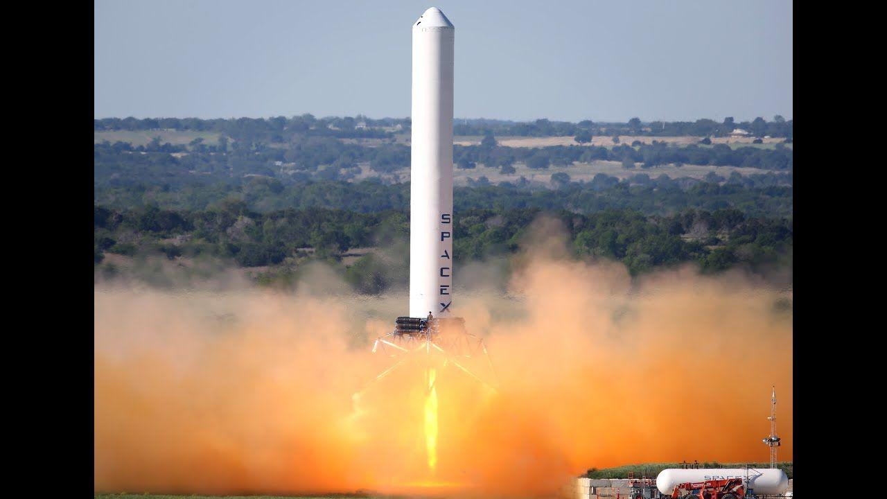 SpaceX Grasshopper Logo - Grasshopper 250m Test | Natural Sound - YouTube
