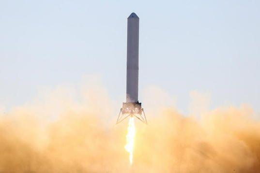 SpaceX Grasshopper Logo - SpaceX's Grasshopper makes leap toward reusability | The Planetary ...