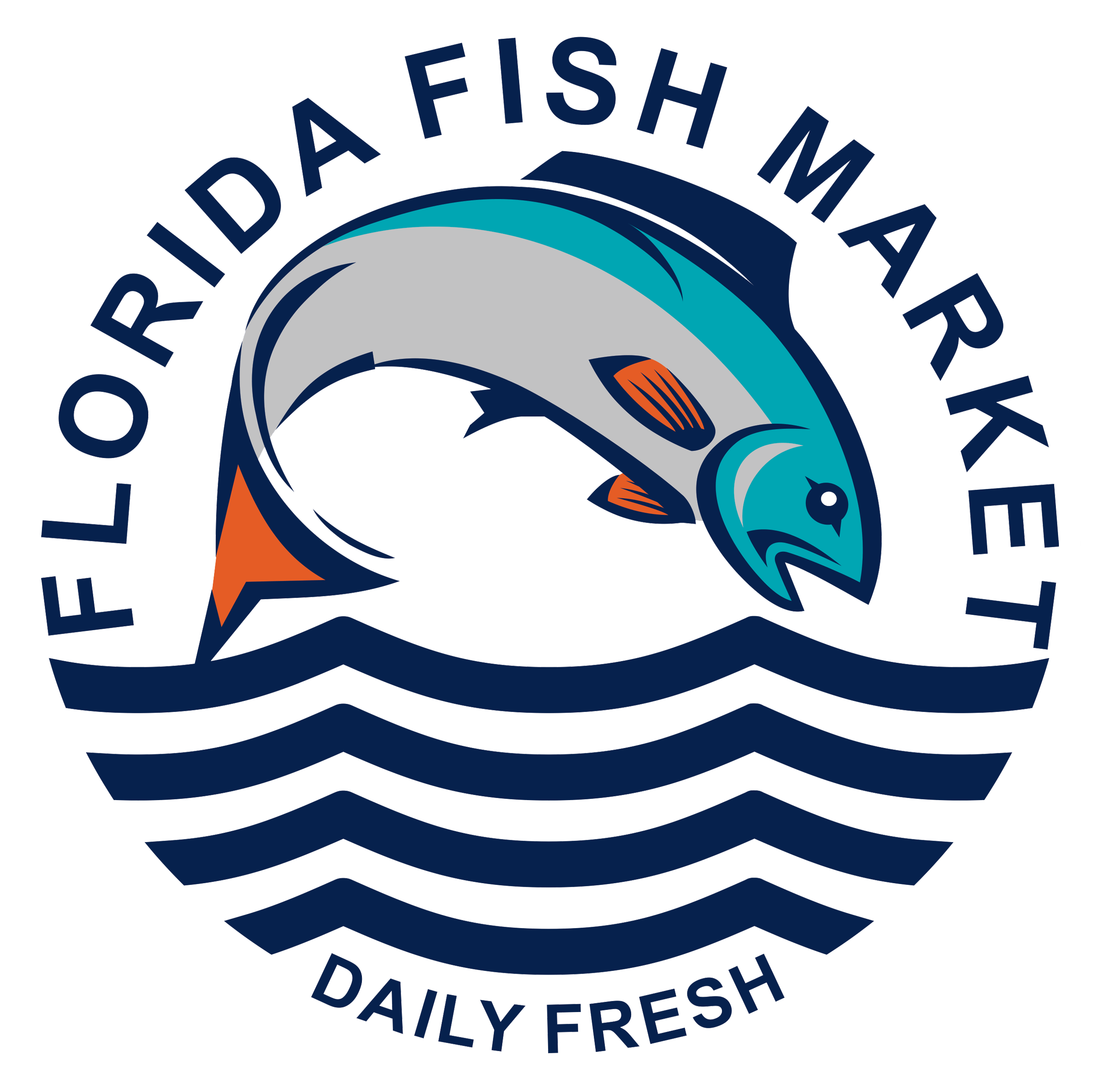 Florida Fishing Logo - Sardine – FLORIDA FISH MARKET