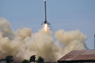 SpaceX Grasshopper Logo - SpaceX's Grasshopper successor flies again | Joe Science | wacotrib.com