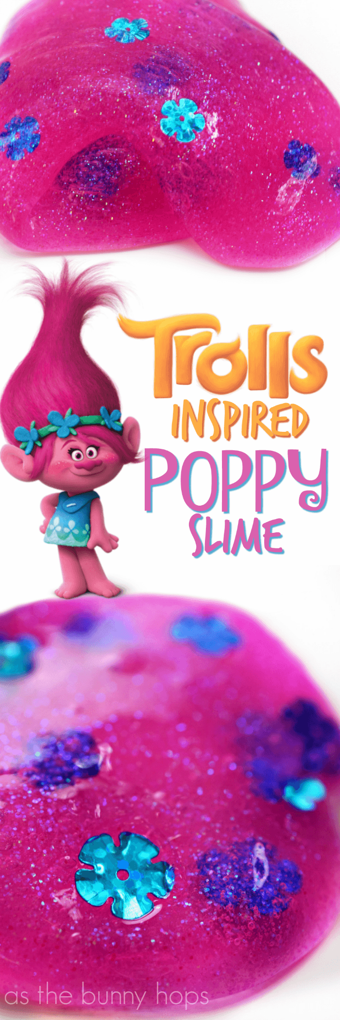 Poppy Slime Logo - Make Yourself A Batch Of Hot Pink, Glittery, Trolls Inspired Poppy
