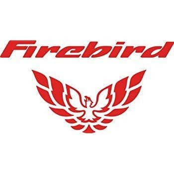 Pontiac Firebird Logo - Pontiac Firebird Tail Light Decal 98 02 (Red): Automotive