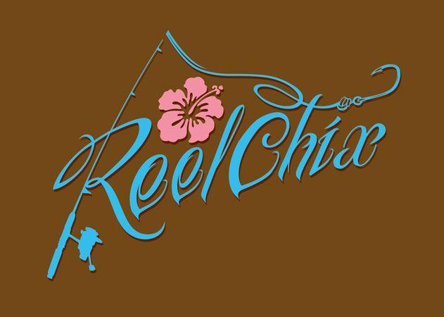 Florida Fishing Logo - Logos: Reel Chix Fishing Logo by Greg Dampier Illustration / Graphic