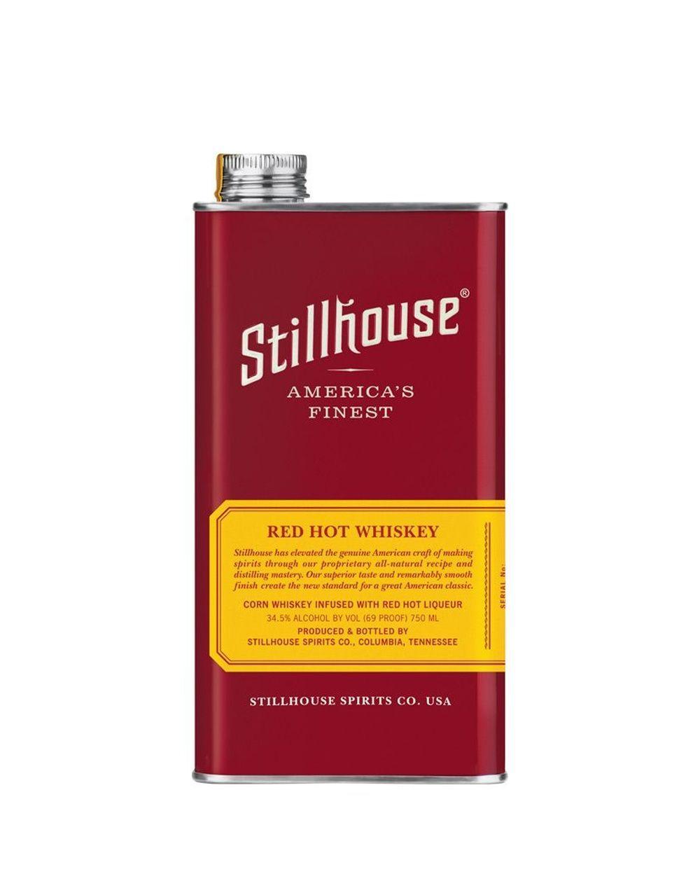 Whiskey W Red Logo - Stillhouse Red Hot Whiskey | Buy Online or Send as a Gift | ReserveBar