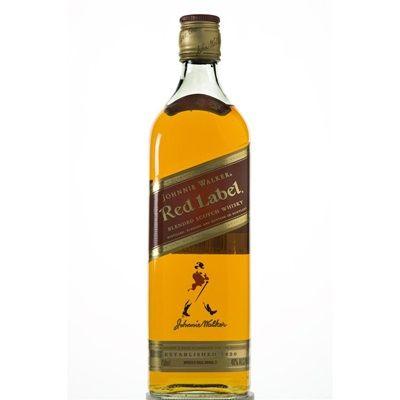 Whiskey W Red Logo - Johnnie Walker Red Scotch