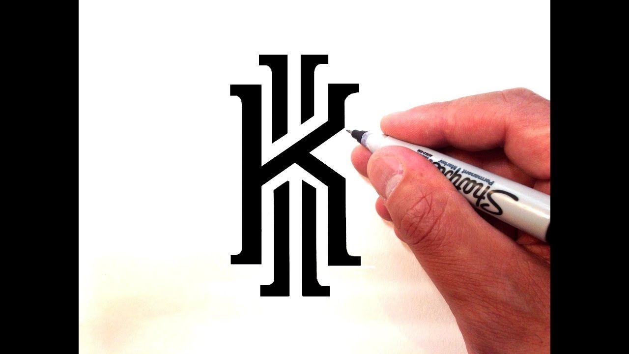 Kyrie Logo - How to Draw the Kyrie Irving Logo - YouTube