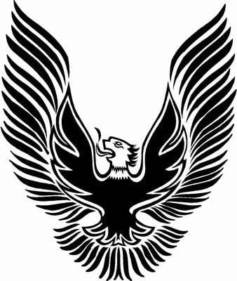 Pontiac Firebird Logo - PONTIAC FIREBIRD VINYL DECAL