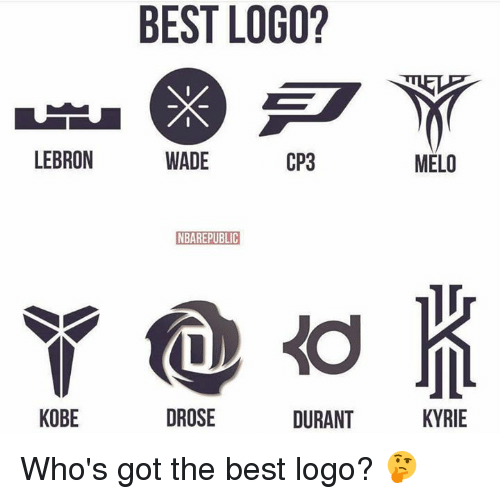 Kyrie Logo - BEST LOGO? LEBRON WADE CP3 MELO NBAREPUBLIC LG KOBE DROSE DURANT
