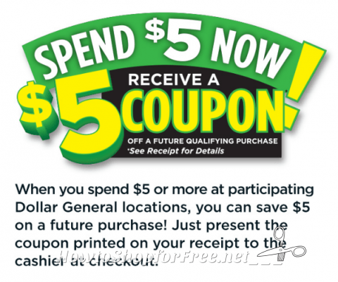 Dollar General DG Logo - DG $5 Coupon!. How to Shop For Free with Kathy Spencer