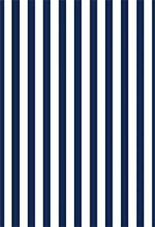 Striped White and Blue Background Logo - Amazon.com : Kate 5X7ft (150cmX220cm) Blue and White Striped ...