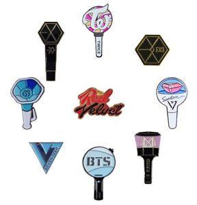 VIXX Logo - K Pop Star Goods Logo Badge BTS, TWICE, EXO, MONTA X, VIXX, BLOCK B
