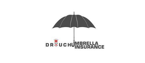 Umbrella Insurance Logo - 30 Simple Yet Awesome Designs of Umbrella Logo | Naldz Graphics