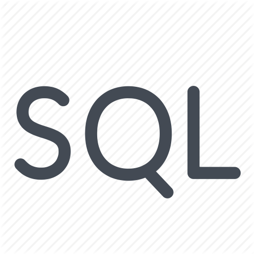 SQL Logo - Language, line, logo, query, sql, structured icon