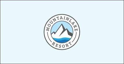 Lake and Mountain Logo - Beautiful Mountain Logo Designs for Inspiration