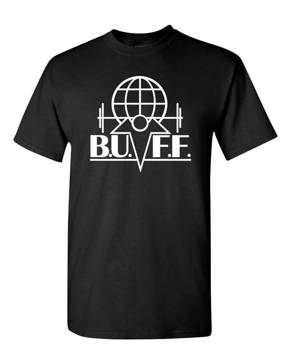 Buff Logo - B.U.F.F. Logo Adult Ring-spun Cotton Tee