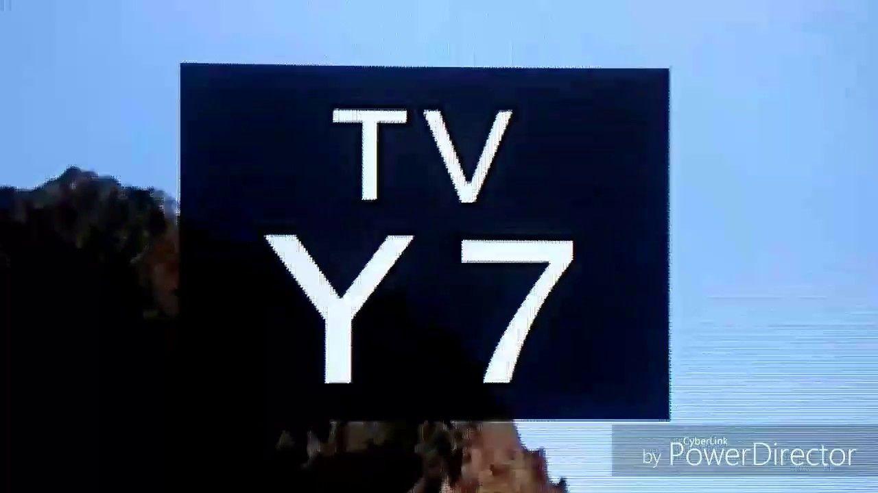 TV-Y7 CC Logo - Disney Channel TV Y7 bug