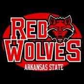 Asu Red Wolf Logo - 17 Best ASU Red Wolves images | Red wolves, Arkansas state ...