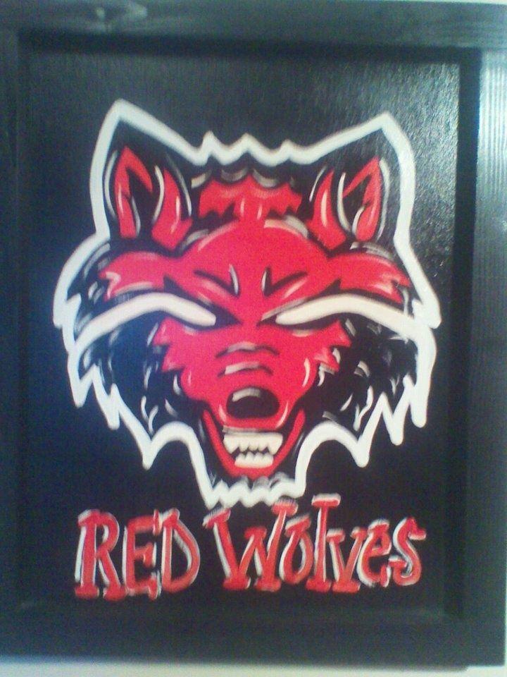 Asu Red Wolf Logo - Red Wolves | ASU ART | Pinterest | Wolf, Red and Wolf craft
