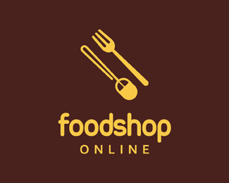Food Shop Logo - FoodShop Online Designed by logomanlt | BrandCrowd